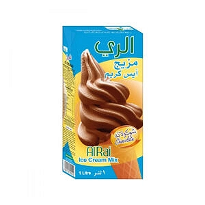 chocaelte خليط ايس كريم الري الشوكولاته 1 لتر