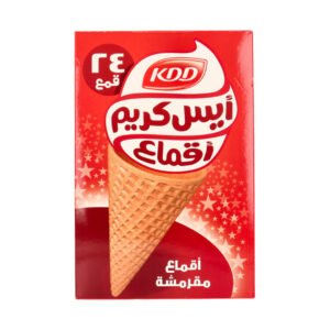 أقماع أيس كريم مقرمشة
